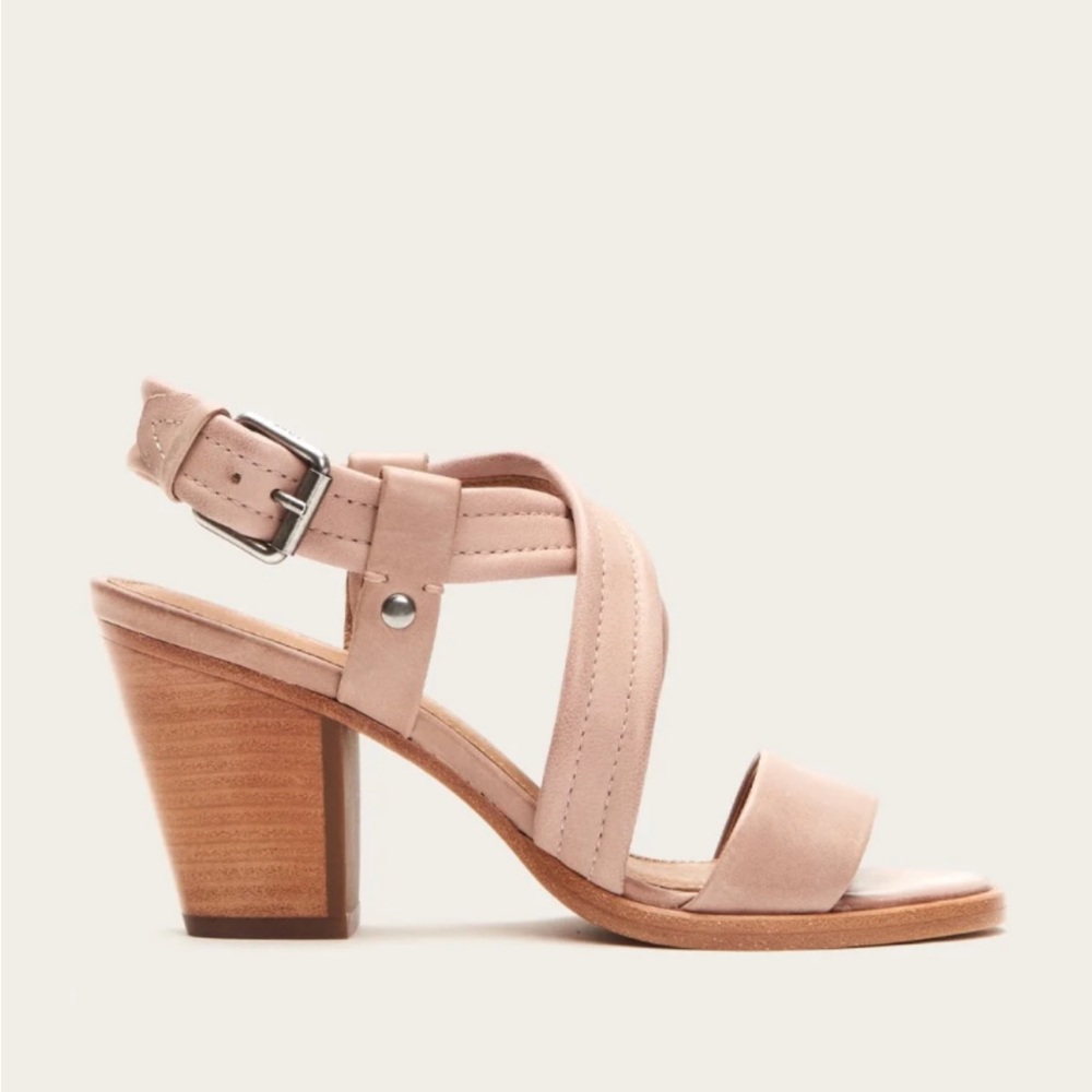 NEW Frye Dani Criss Cross leather sandals